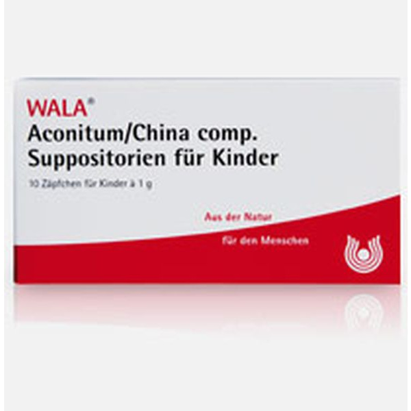 ACONITUM/CHINA comp. - SUPPOSTE BAMBINI 10 X 1 GR