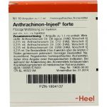 Anthrachinon Injeel Forte conf -FIALE 10 X 1,1 ML