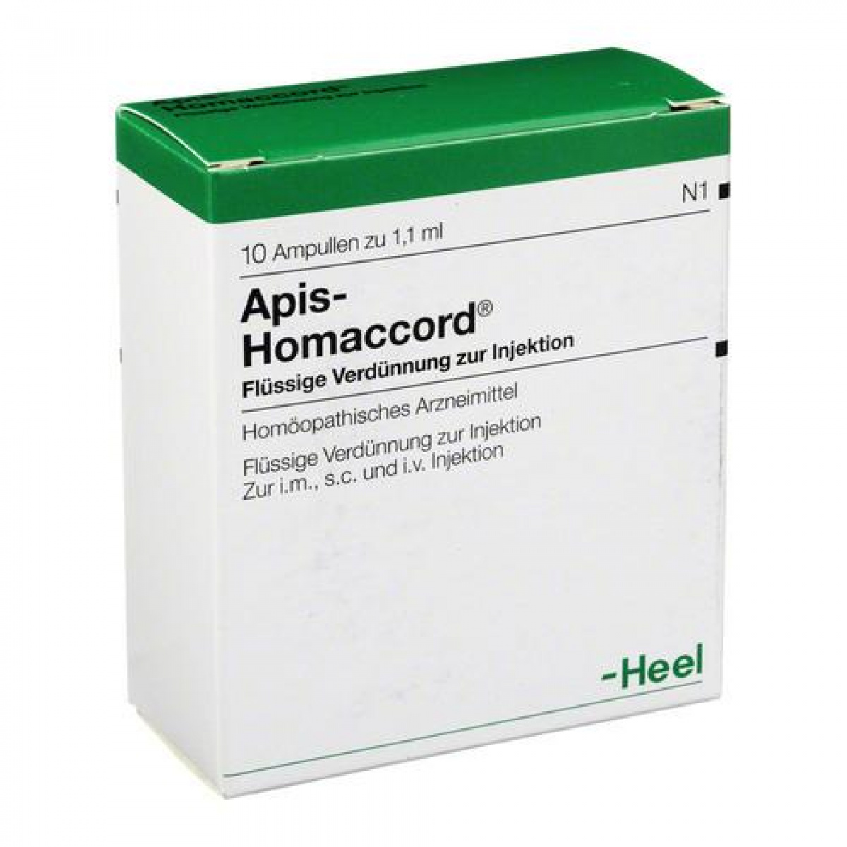 Api Hom 2 Apis Homaccord Heel - FIALE 10 X 1,1 ML - Erbofarma farmaci, generici ...