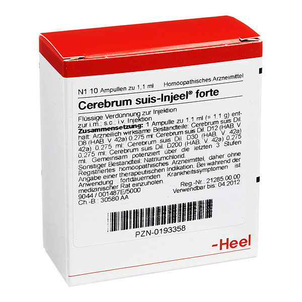 Cerebrum Suis Injeel forte conf- FIALE 10 X 1,1 ML