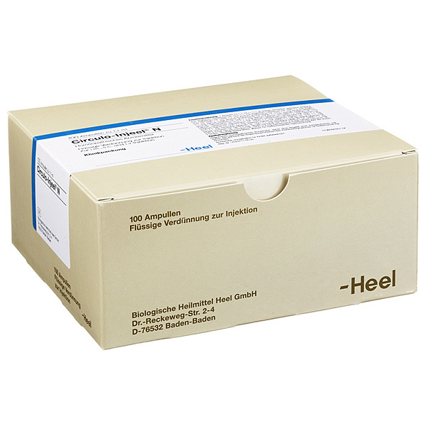 Circulo Injeel N  (den. Italiana Argentum Homaccord Heel) - FIALE  100 X 1,1 ML