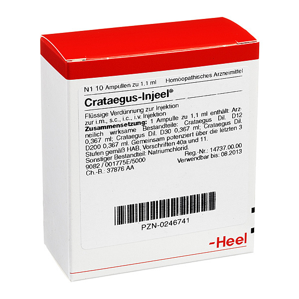 Crataegus Injeel - FIALE 10 X 1,1 ML