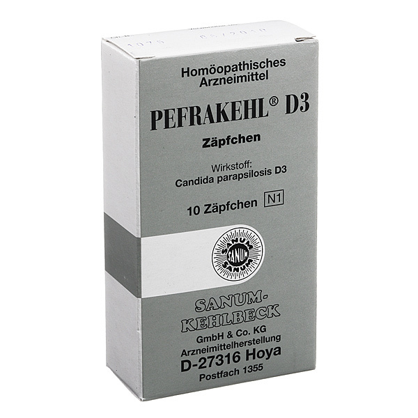 PEFRAKEHL D3 SUPPOSTE 10 pz