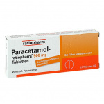 PARACETAMOL Ratiopharm 500 MG - 20 CPS