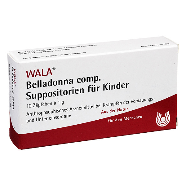 BELLADONNA COMP. supposte per bambini- 10 X 1 GR