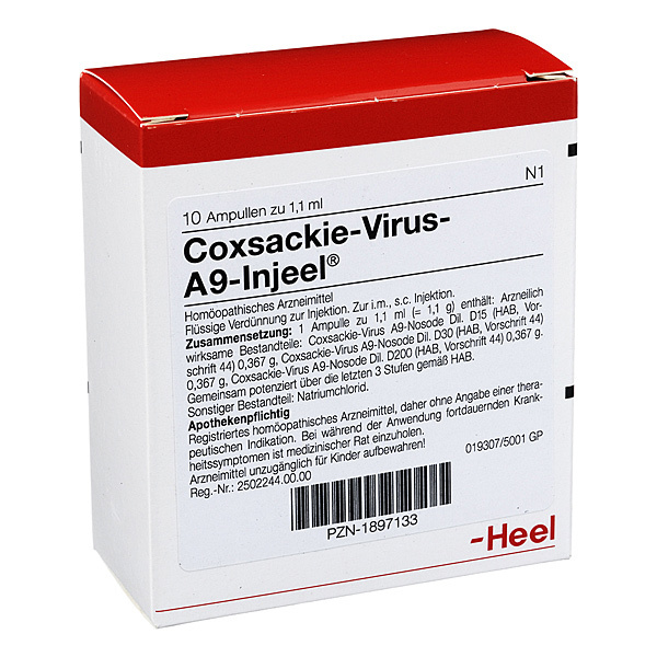 Coxsackie Virus A9 Injeel – FIALE 10 X 1,1 ML