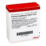 FERRUM METALLICUM Injeel forte - FIALE 10 X 1,1 ML