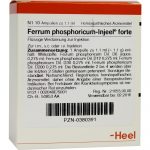 FERRUM PHOSPHORICUM Injeel forte - FIALE 10 X 1,1 ML
