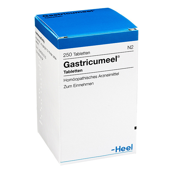 GASTRICUMEEL - CONF. 250 COMPRESSE (Den. Italiana Nux Vomica Heel )