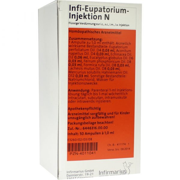 INFI EUPATORIUM Injektion N 50 fiale