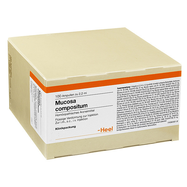 MUCOSA COMPOSITUM - FIALE 100 X 2,.2 ML