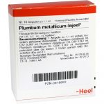 PLUMBUM METALLICUM Injeel - FIALE 10 X 1,1 ML