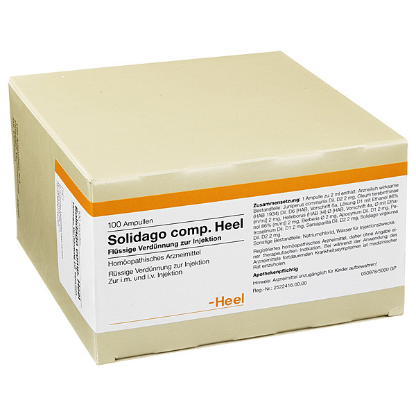 SOLIDAGO COMPOSITUM Heel - FIALE 100 X 2,2 ML