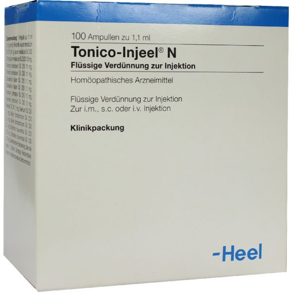 TONICO Injeel N - FIALE 100 X 1,1 ML