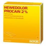 HEWEDOLOR  procaina 2%  injekt confezione da 100x2 ml  fiale