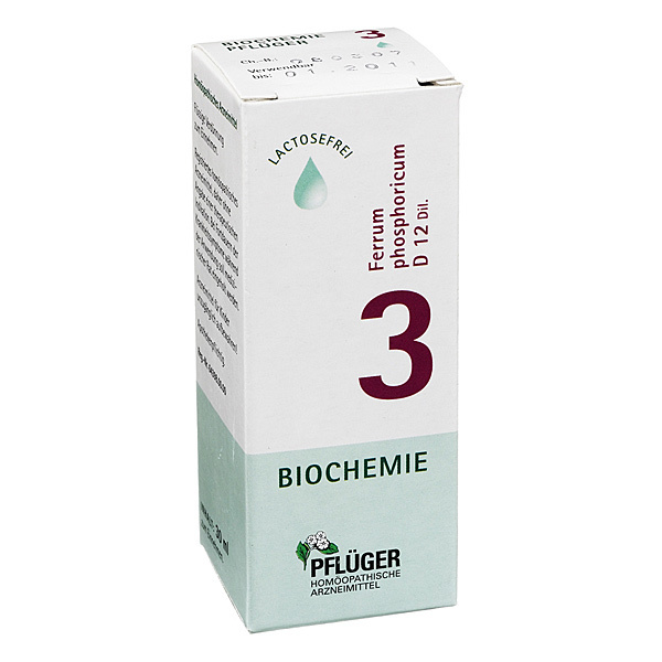 Nr. 3 Ferrum phosphoricum D12 – GOCCE 30 ML