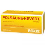 FOLSAEURE HEVERT  100 stk  (  FOLICO ACIDO HEVERT 100 pz  )