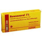 HEWENEURAL lidocaina 1% INJEKT confezione da 10 X 2 ML