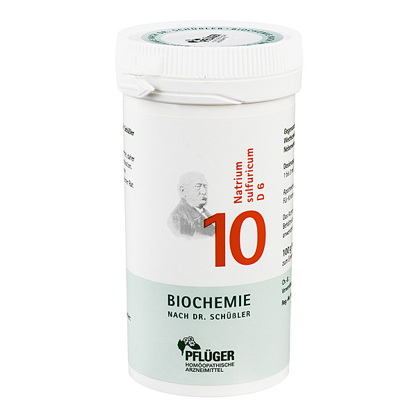 Nr. 10 Natrium sulfuricum D 6 - POLVERE 250 GR