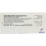 CARBO betulae D8/Crataegus D2 aa 8x1 ml fiale