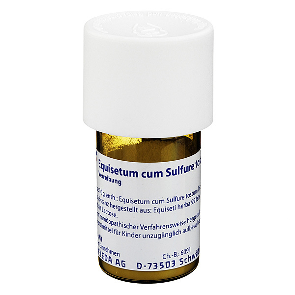 EQUISETUM CUM SULF. TOST. D6 Trituration 20 gr