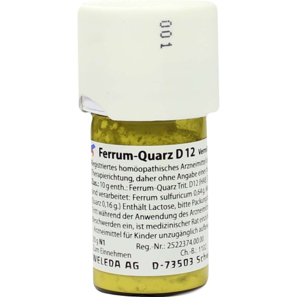 Ferrum Quarz Wirkung