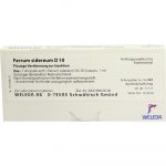 FERRUM SIDEREUM D10 8x1 ml fiale