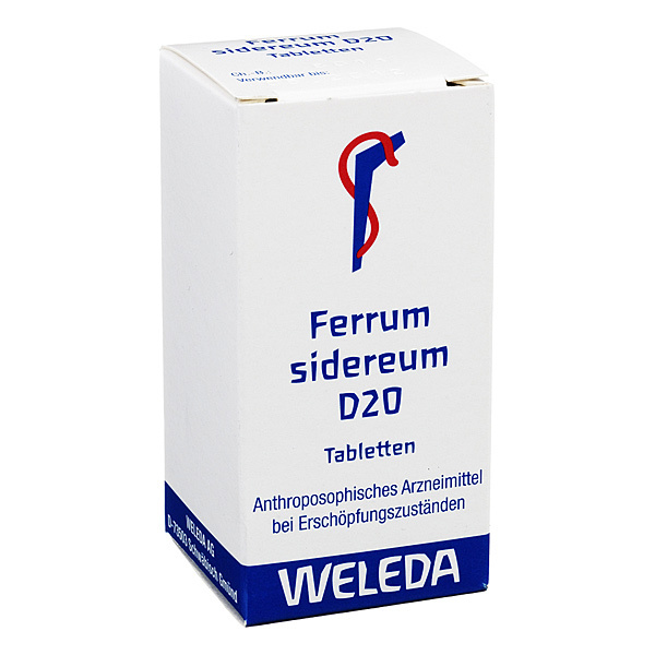 FERRUM SIDEREUM D20 80 compresse