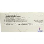 FERRUM SIDEREUM D6 8x1 ml fiale
