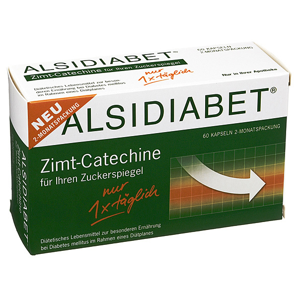ALSIDIABET catechine cannella capsule Diab.Tipo II