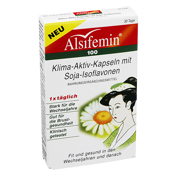 ALSIFEMIN 100 Azione per il clima menopausa soja capsule 1x1