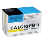 CALCIGEN D Citro 600 mg/400 I.E. 100 compresse masticabili