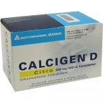 CALCIGEN D Citro 600 mg/400 I.E. 120 compresse masticabili