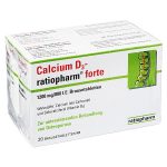 CALCIUM D3 ratiopharm forte compresse effervescenti - 40 PZ
