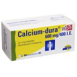 CALCIUM DURA Vit D3 600 mg/400 U.I 100 compresse masticabili