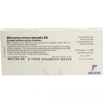 MERCURIUS VIVUS nat. D6 8x1 ml fiale