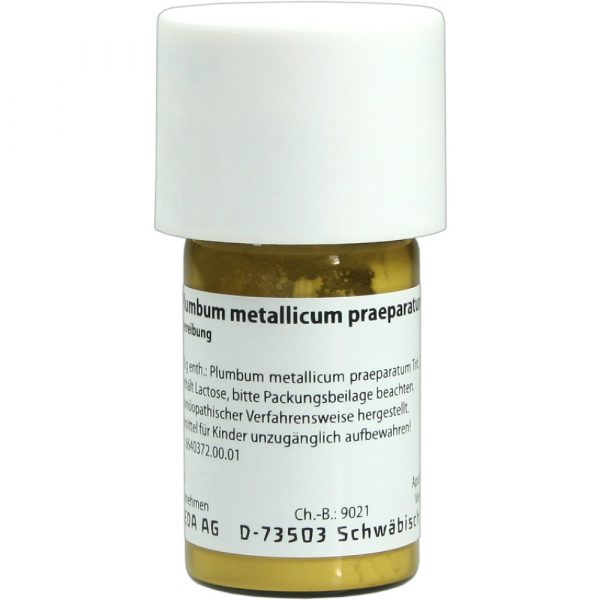 PLUMBUM MET. PRAEP. D20 Trituration 20 gr