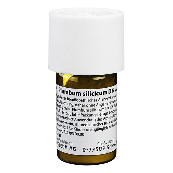 PLUMBUM SILICICUM D6 Trituration 20 gr