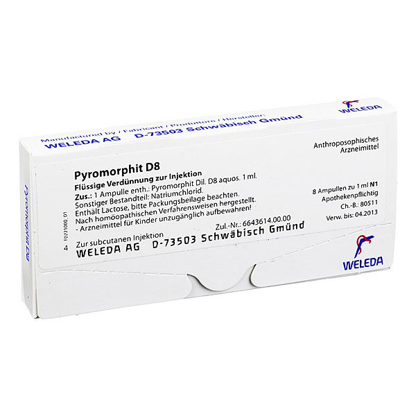 PYROMORPHIT D8 8x1 ml fiale