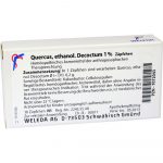 QUERCUS ETHANOL. Decoctum 1% Supposte 10 pz