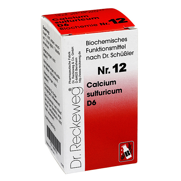 RECKEWEG 12 Calcium sulfuricum D6 - 200 CPS