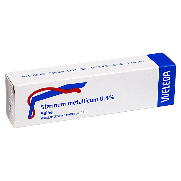 STANNUM MET. Salbe 0,4% 25 gr