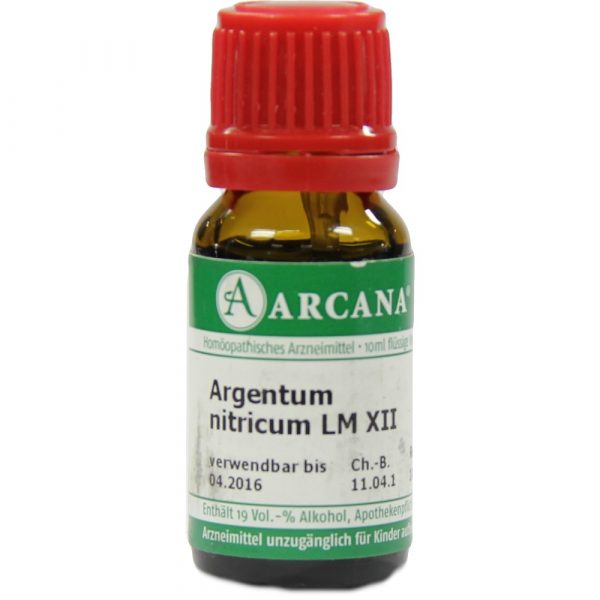 Argentum Nitricum Arcana LM 12 diluizione