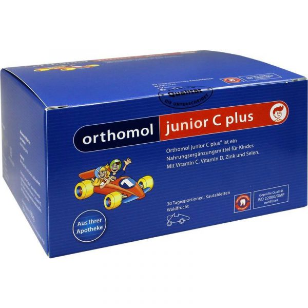 Orthomol Junior C plus Kautabl. Frutti di bosco confezione da 30 compresse