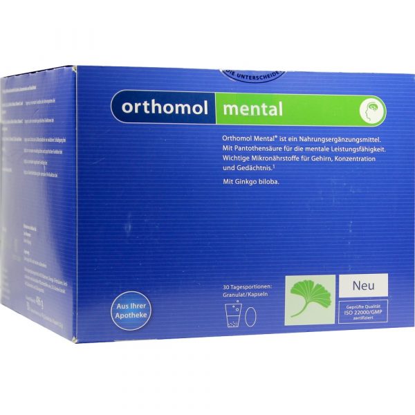 ORTHOMOL mental granuli 30 bustine