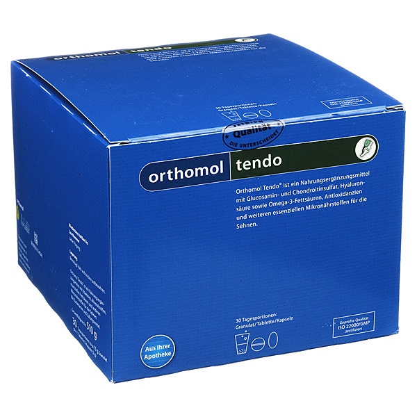 ORTHOMOL Tendo  confezione combinata granuli/capsule 30 pezzi