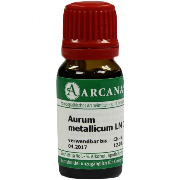 Aurum Metallicum Arcana LM 18 diluizione