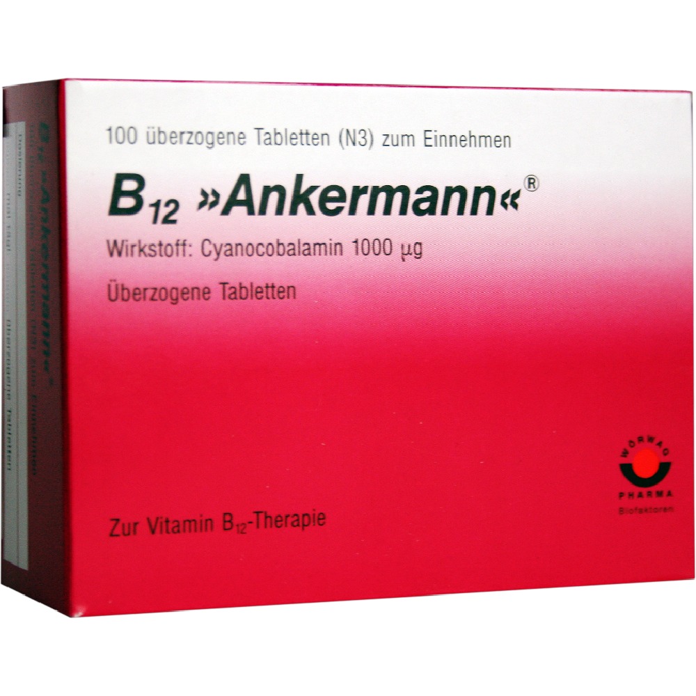 B12 Ankermann überzogene Tabletten (B12 compresse rivestite
