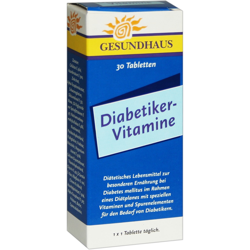 Diabetiker Vitamine Tabletten (Diabetici Vitamine Compresse ...