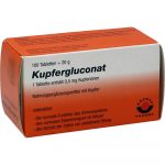 Kupfergluconat (Gluconato di rame) compresse 100 pz